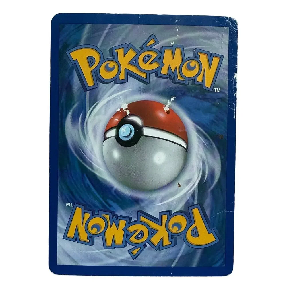 Pokemon card damaged